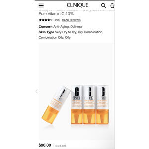 Clinique Fresh Pressed Daily Booster Serum 2 8.5ml Vials